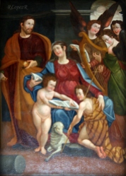 Cuadro de la Sagrada Familia s. XVI)